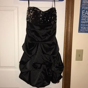 Black Homecoming dress